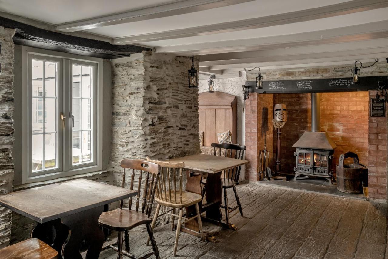 The Olde Malthouse Inn Tintagel Bagian luar foto