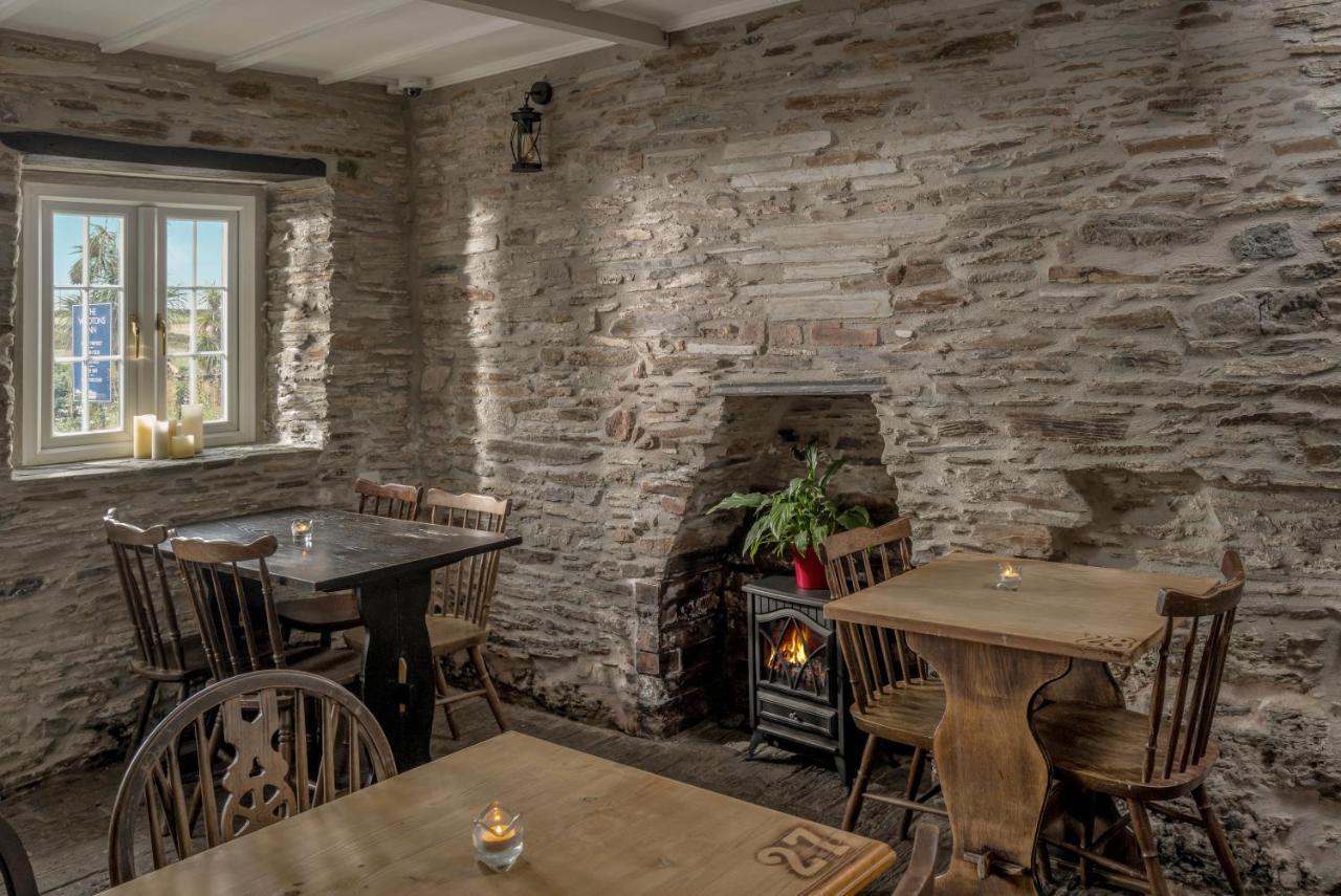 The Olde Malthouse Inn Tintagel Bagian luar foto